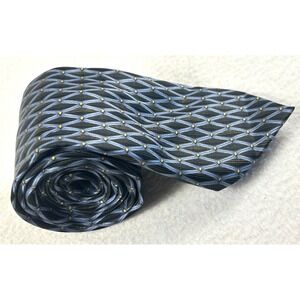 Mark Jason Necktie Mens OS Blue Geometric Professional